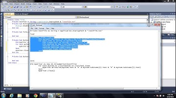 VB 3 - Save listview items to a text file