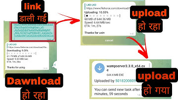 URL uploader bot telegram