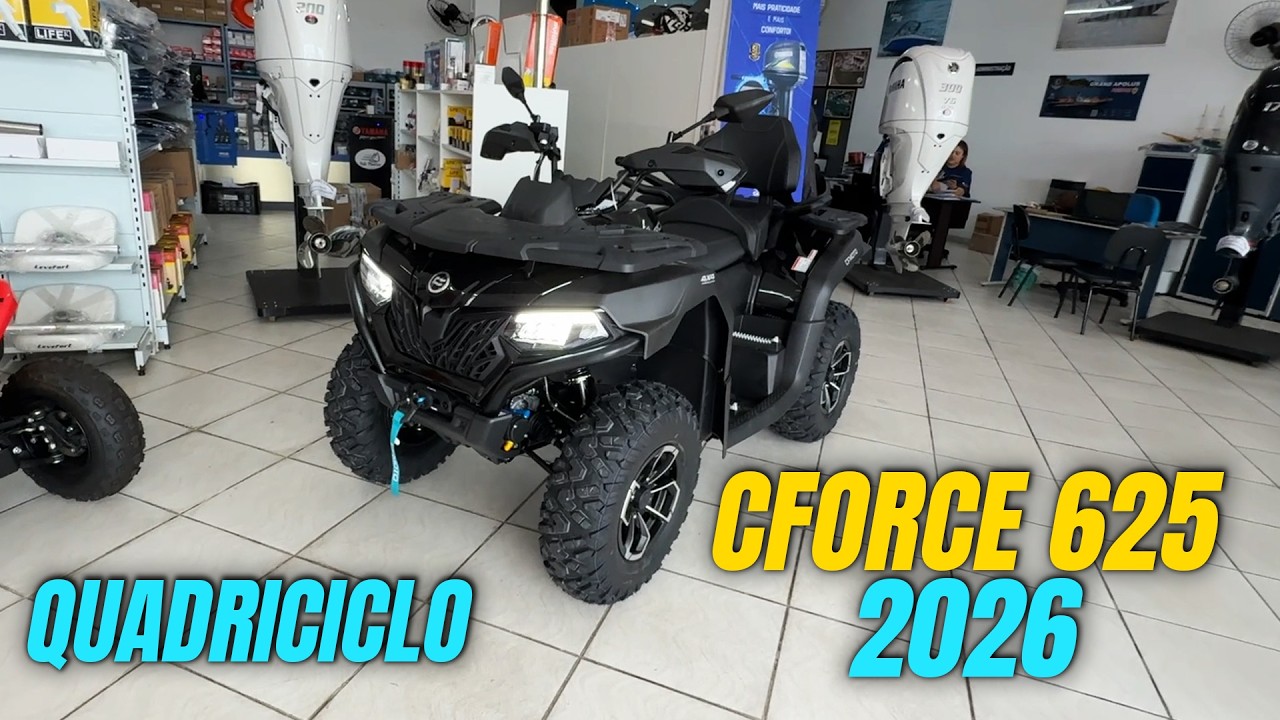 TUDO SOBRE O CFORCE 625 (2026) CFMOTO