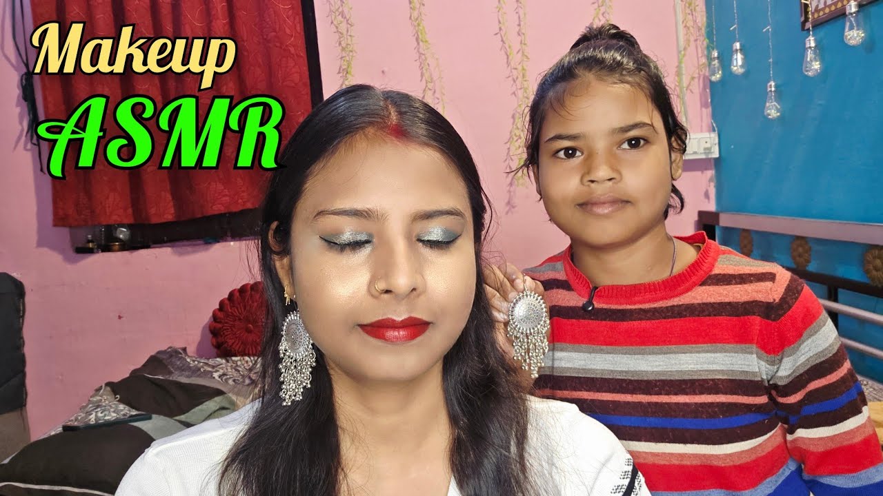 Sonam Does My Face Makeup & Hairstyle ASMR | Deep Relaxation & Personal Attention