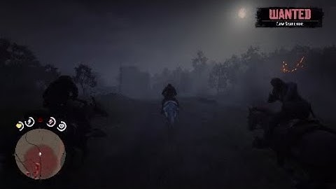 Red Dead Redemption 2 Train Robbery mission with John Charles and Sean