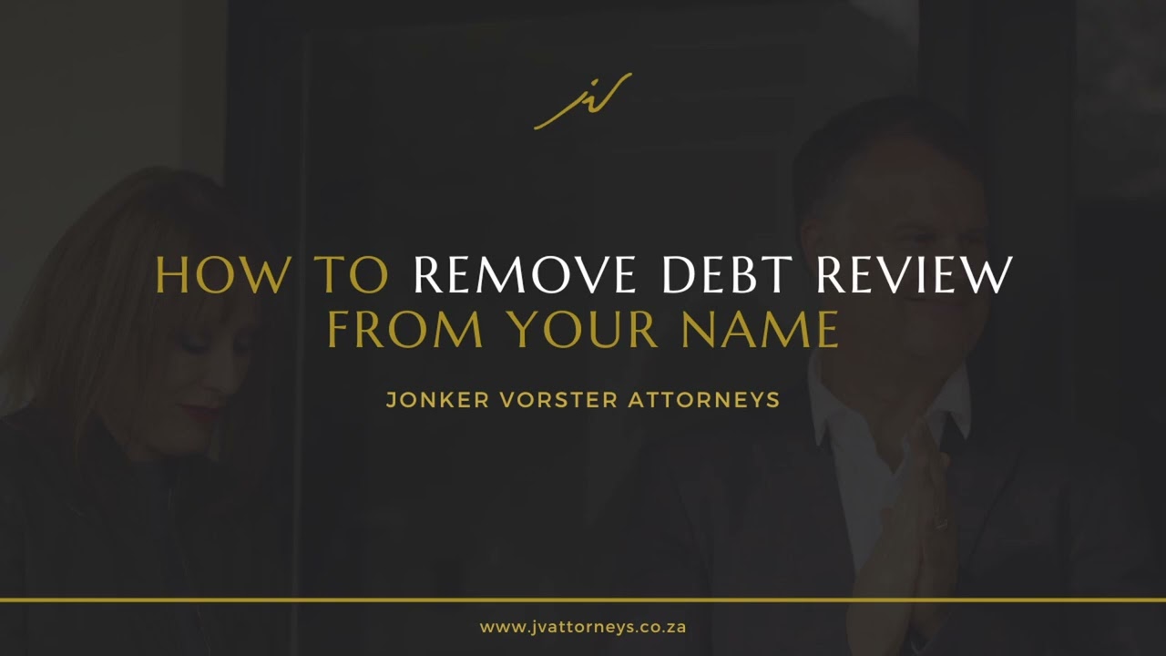 How to Remove Debt Review from Your Name