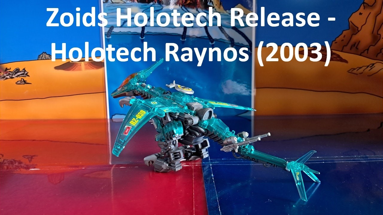 Zoids Holotech Release - Holotech Raynos - 2003 (With English