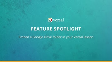 Feature Spotlight – Embed Google Drive Folders