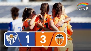 Resumen del Sporting Club Huelva vs VCF Femenino | Jornada 18 | Liga F