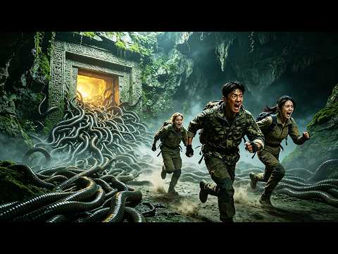 Explorers enter weird time tomb, corpse monsters swarm, all flee for lives!
