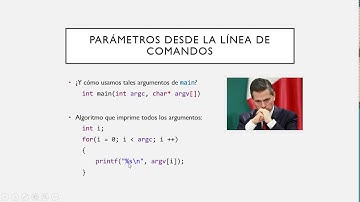 PE, Parámetros desde la línea de comandos