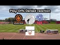 Politically shafted  reaction as gateshead denied play off spot