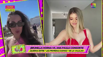 Amor y Fuego - MAR 27 -BRUNELLA VS ANA PAULA ¡GUERRA ENTRE "PRIMERAS DAMAS" DE LA VALLEJO! | Willax