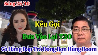 Hot Morning October 25th, Ms. Hang Returns To Respond To Hoang Duy Hung's Accomplices' Call To Br...