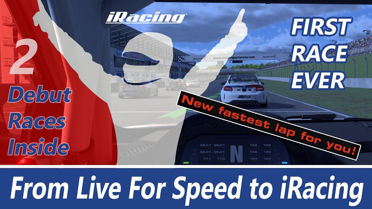 First Steps in iRacing – Kamil's Debut Races (From Live For Speed to iRacing) 