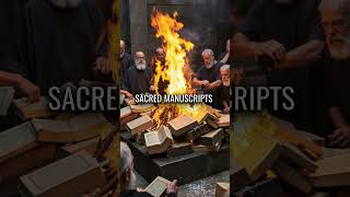 Why a Caliph Burned Dozens of Holy Quran Copies to Save Islam #shorts