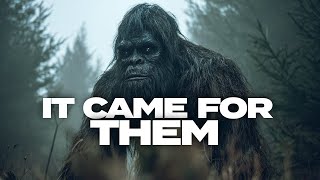 A Bigfoot Stood Up Beside Him in the Woods… Then It Came for His Family