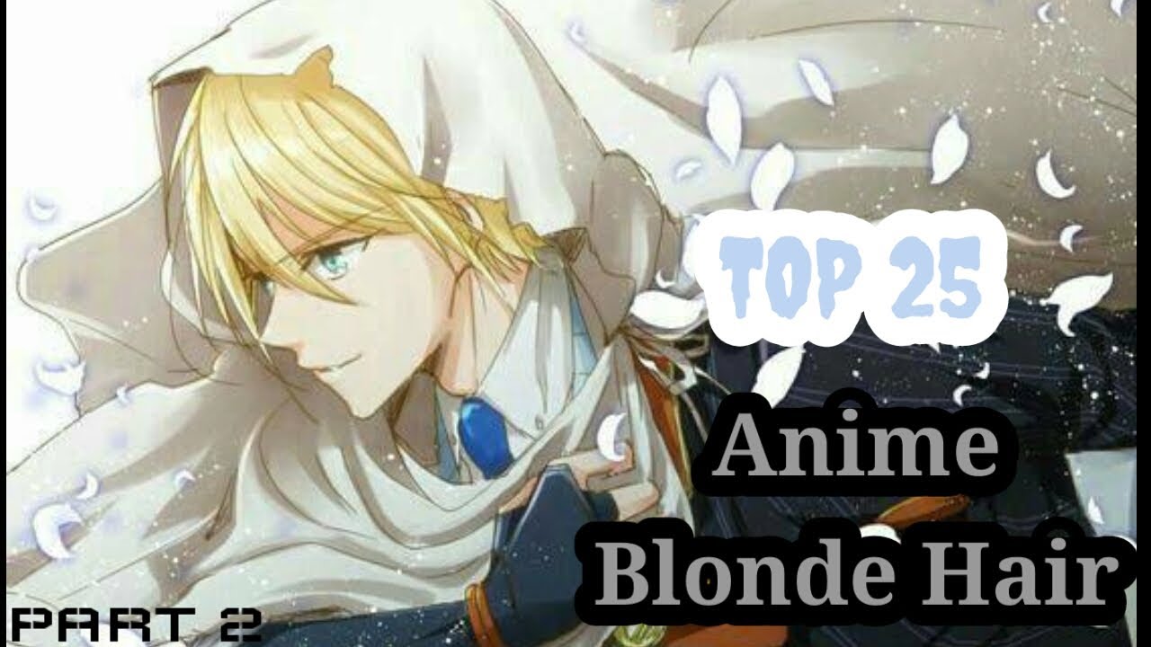 Blonde Anime Male Wallpapers  Wallpaper Cave