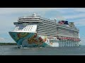 Norwegian Getaway Arrives in Port Canaveral from New York City
