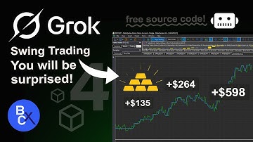 Download FREE! | The ONLY Gold Swing Trading Bot You Need (Powered by Grok-4 AI)  #forexsignals