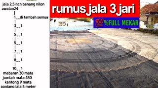 RUMUS JALA IKAN 3 JARI 💯FULL MEKAR