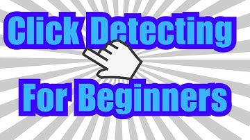 Click Detecting in Roblox Studio