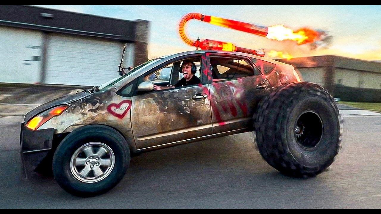 I Built A Jet Powered Prius