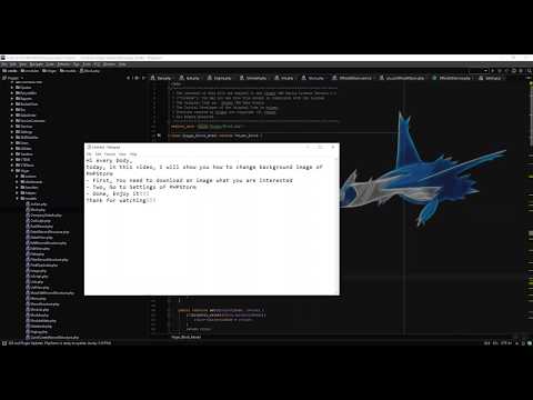 Change background image for PHPStorm (Thay đổi hình nền cho PHPStorm)