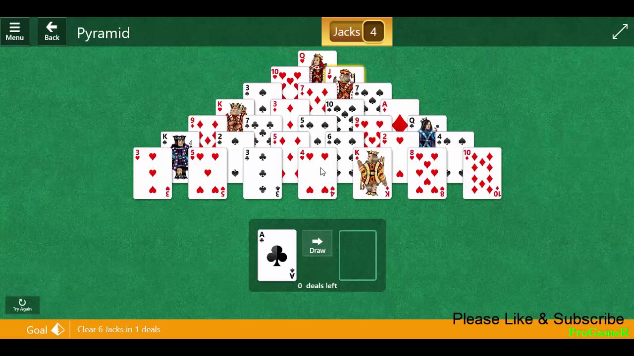 microsoft solitaire collection card games pyramid daily