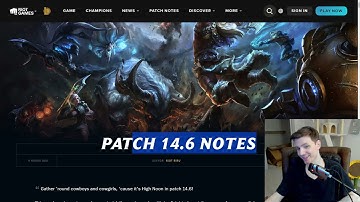 I READ PATCH NOTES BECAUSE YOU DON