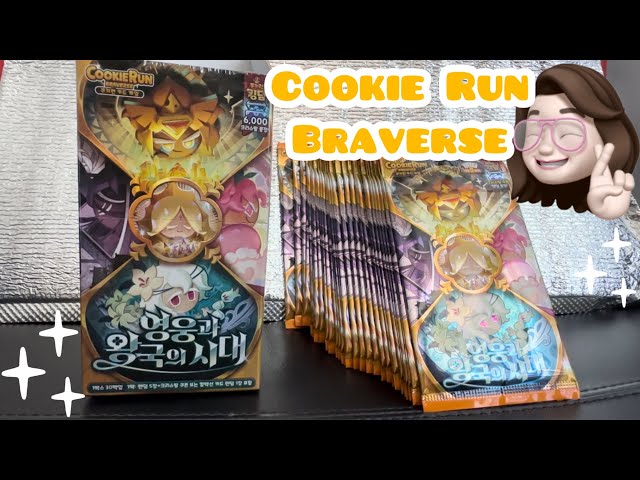CookieRun Braverse TCG: Age Of Heroes And Kingdoms Booster Box - Factory Sealed (2025) Cookie Run Kingdom Costume CookieRun Braverse TCG: Age Of Heroes And Kingdoms Booster Box - Factory Sealed (2025) Cookie Run Kingdom Costume