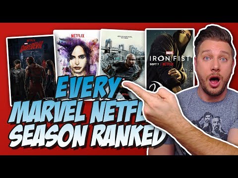 All 11 Marvel Netflix Seasons Ranked!