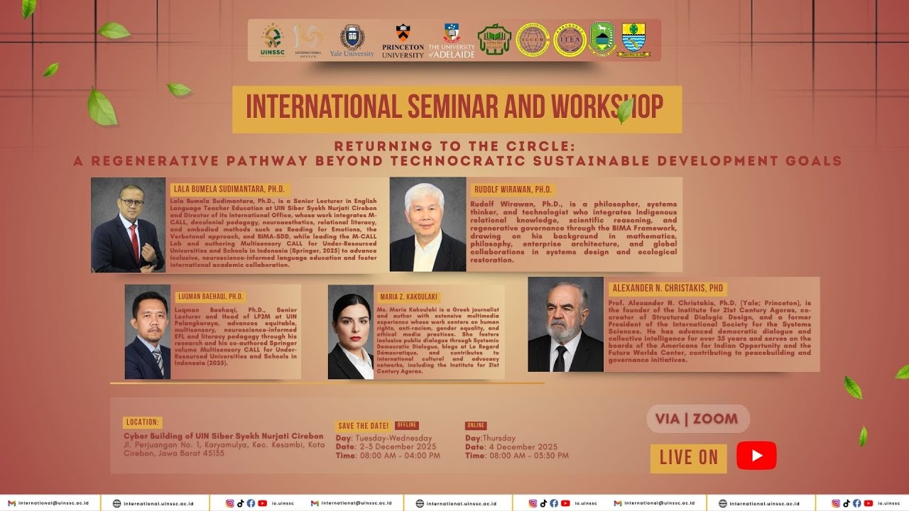 INTERNATIONAL SEMINAR & WORKSHOP Thursday, 4th December 2025 - YouTube