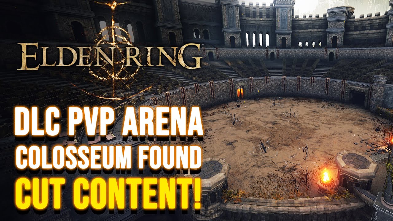 ELDEN RING: Cut DLC PVP Colosseum Arenas Found! (Unused Content NEVER-SEEN-BEFORE)