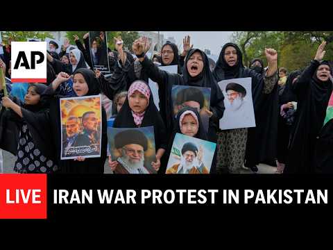 LIVE: Iran war protest in Pakistan