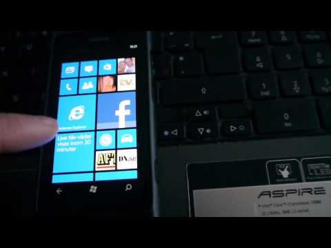 וִידֵאוֹ: כיצד להתקין את ה- Lumia 800 שלך