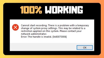 EASY FIX For The Handle Is Invalid Error In Windows 11