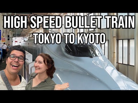 Tokyo to Kyoto Shinkansen Bullet Train Experience - YouTube