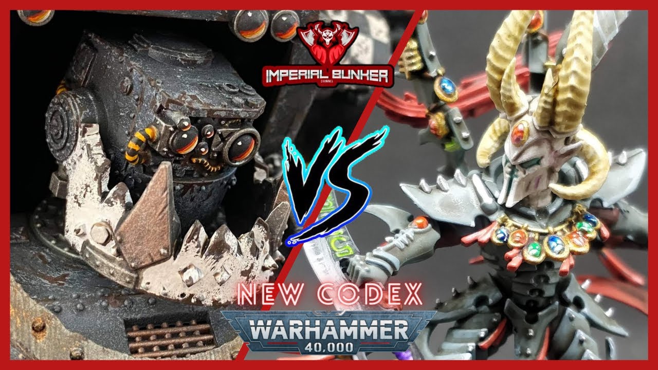 Warhammer 40k 9th Edition Battle Report: Orks (New Codex) Vs Drukhari. 2000 points