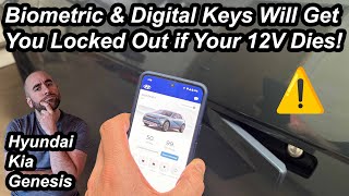 Biometric & Digital Keys Will Get You Locked Out of Hyundai/Kia/Genesis if Your 12V Dies screenshot 2