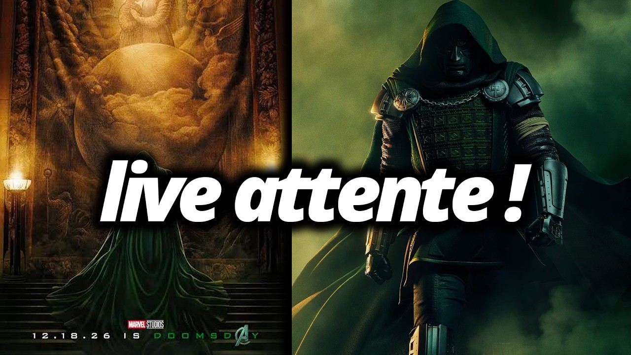 LIVE ATTENTE - TRAILER d'AVENGERS - DOOMSDAY !