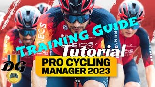 Pro Cycling Manager 2023  Training Guide