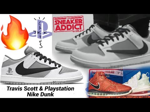 playstation travis scott dunk
