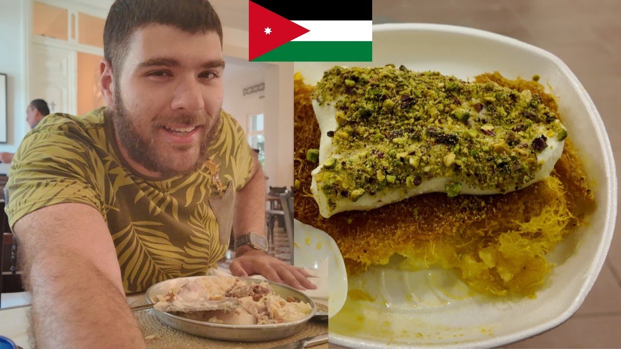 Amman Food Hack and American's First time Trying MANSAF