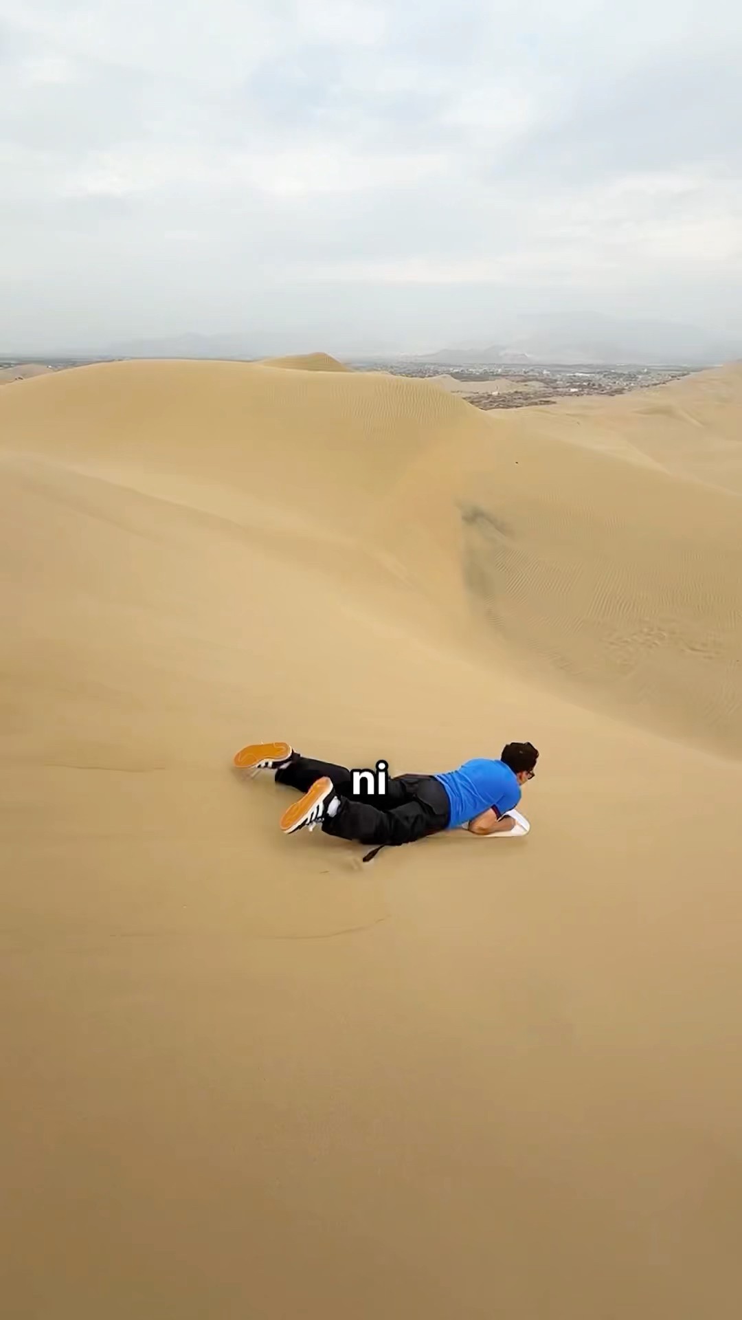 Me Tiré de la Montaña de Arena Más Grande ?