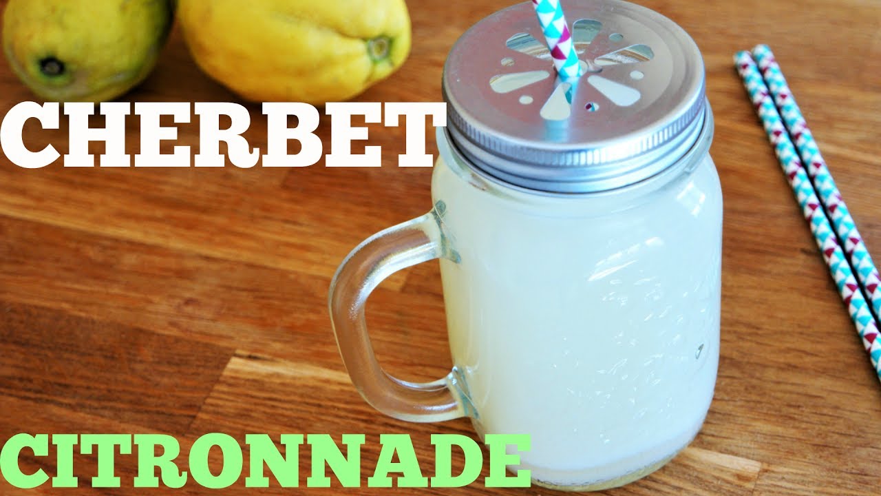 CHERBET CITRONNADE ALGÉRIENNE 🍋