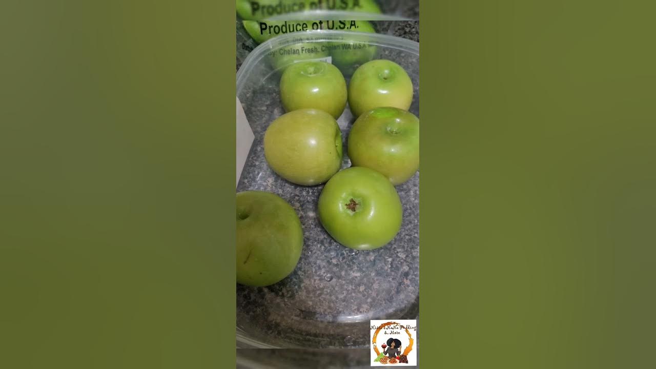 How to Clean Apples To Make Taffy Apples Caramel Apples YouTube