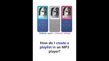 How do I create a playlist in an MP3 player?#musicplayer #mp3 #audible #mp4