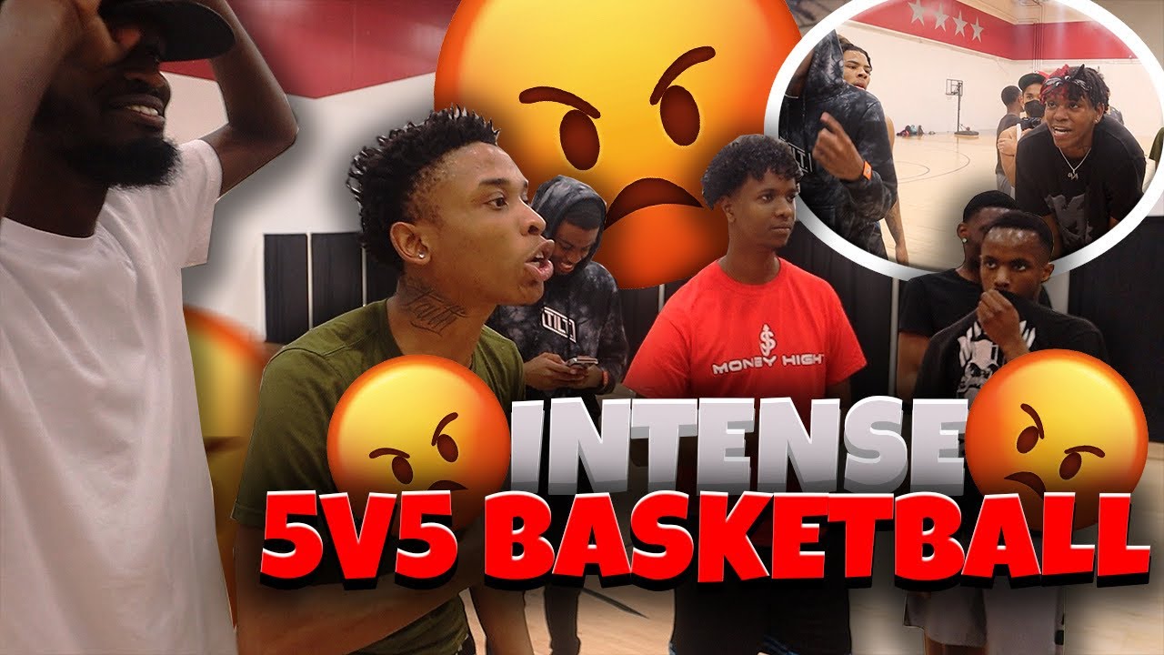 INTENSE 5V5 BASKETBALL FIGHT BROKE OUT!!