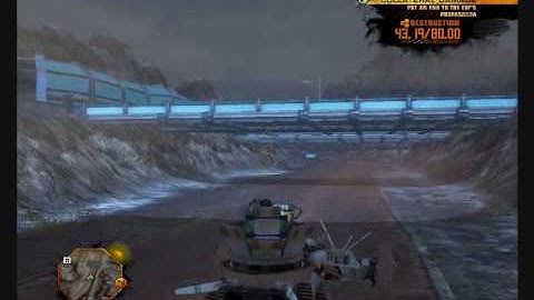 RED FACTION GUERRILLA riding shotgun with Jenkins to destroy everything