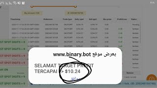 Famous binary bot win 10.24$  Day 2 no loss Profile