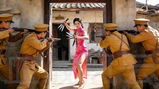 Download Lagu 日軍埋伏屋內搞偷襲，殊不知姑娘竟是飛刀高手   ⚔️  抗日  | 战争 | Kung Fu | 甄子丹 MP3