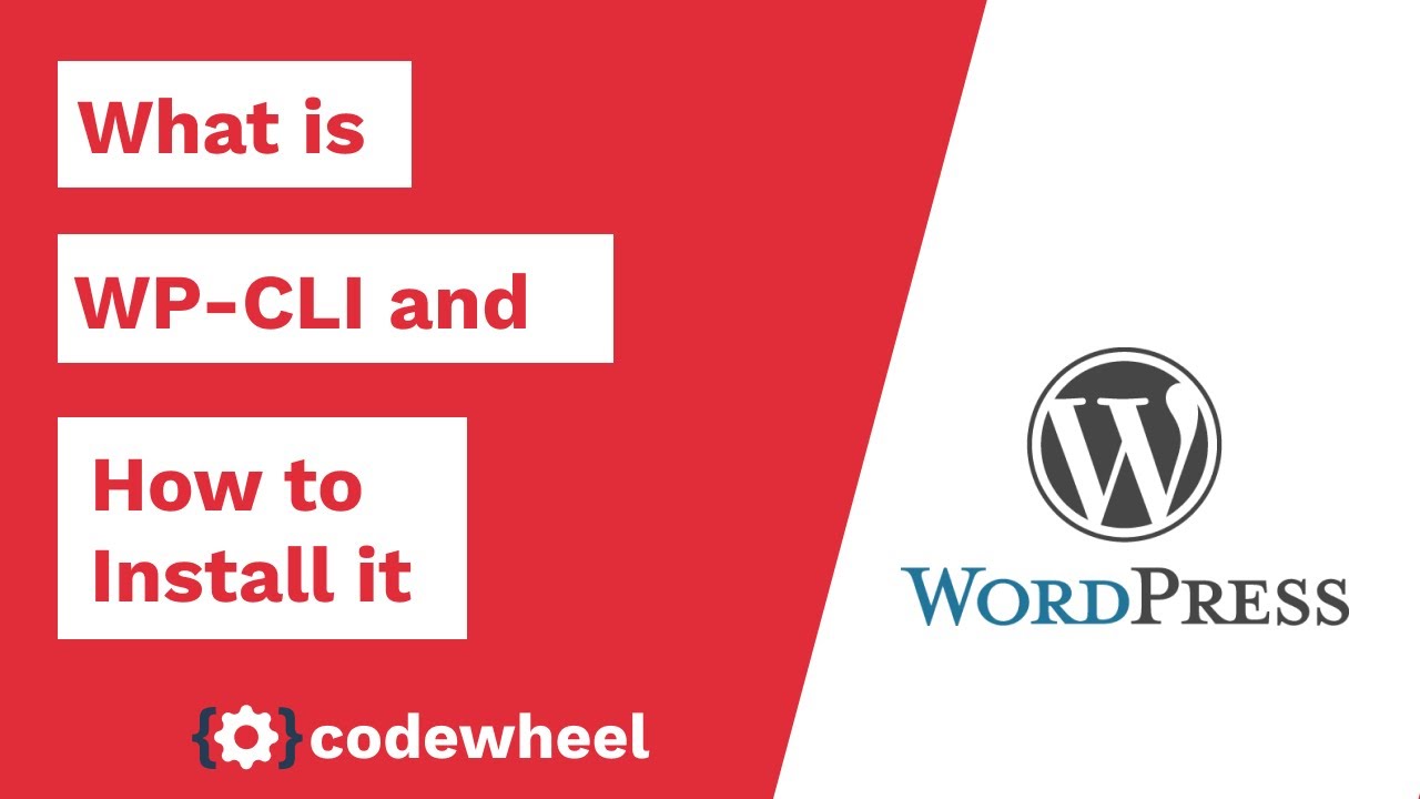 Wordpress WP-CLI, What is it and how to install it - YouTube