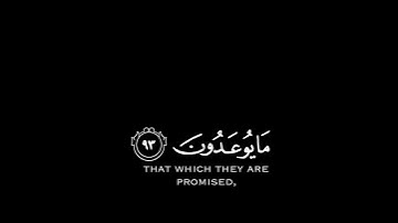 72# تلاوة هادئة وقصيرة { بخلفية سوداء } || القارئ : رعد الكردي || سورة : المومنون 🌷💚🌷